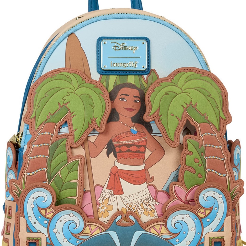 Loungefly Moana Tropical Mini Backpack
